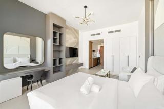 Charming new studio with pool and gym in Al Furjan - 4