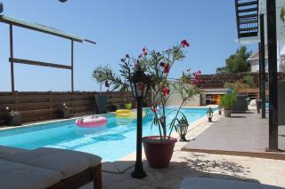 Modern room Sea View in villa with private pool - 5