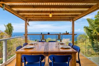 Villa Camomille, piscine au sel chauffée, vue océan - 8