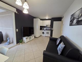 5mn Monaco - Terrasse aperçu mer - Parking - FA - 0