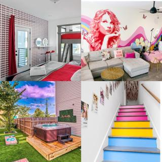 HotTub/Karaoke-10min to DT-9 beds-Swiftie's home - 0