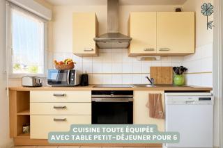 Granville 6 pers, proche gare-mer-centre, jardin - 8