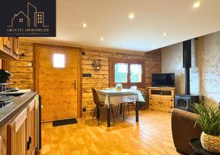 Petit chalet en bois avec mezzanine en montagne - Marignier - 6