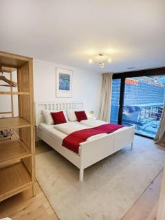 Modern Apartment with Balcony and BBQ at Interlaken West Station - 8