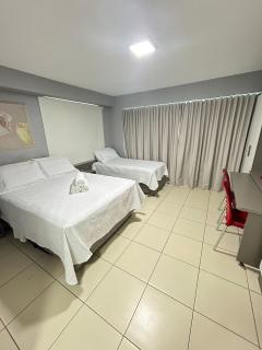 Melhores Flats - Maravilhosa varanda frente ao mar - 4