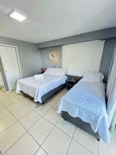 Melhores Flats - Maravilhosa varanda frente ao mar - 5