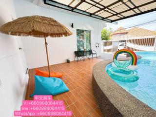 Pattaya private pool villa 3bedroom 3 bathroom near walking street and beach - 0