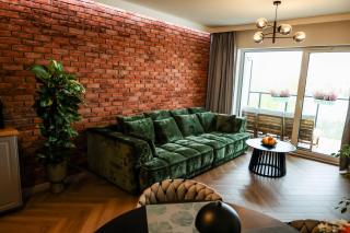 Apartament Szałwiowy i Ceglany z pięknym widokiem na miasto - 7