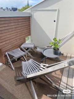 Heart of Helsinki, new loft,walk everywhere, balcony,two beds, tram to central railway 100m, walk central railway 20 mins - 7