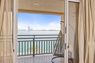 Burj View Luxury 1BR - Full Sea View Private Beach - Anantara Palm - 5