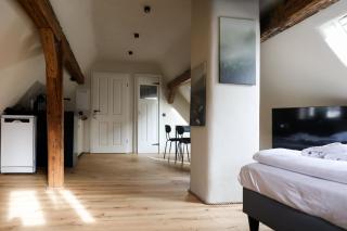 Lehm & Fachwerk Dach-Apartment - Claycation - 8