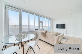 Entire Penthouse with Balcony & Canary Wharf Views - 8