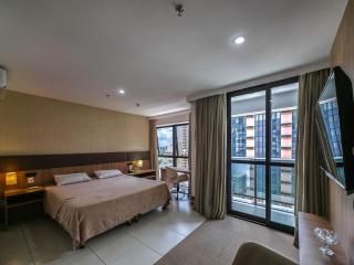 Studio Moderno com Varanda e Vista Livre! - 0