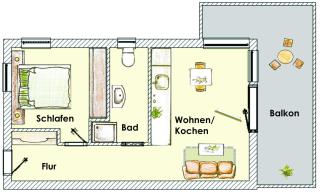 Brise Stadtvilla Blumenhof App 11 - Heringsdorf - 1