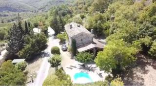 Maison 6p, 3ch, piscine chauffée, rivière, randonnée, proche VALLON Pt d'Arc - 0