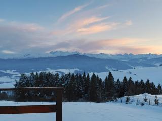 Domek Wichrówka z widokiem na góry - 8