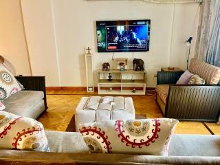 Cozy 3BR I Walk to Abbas El Akkad I Balcony View I AC and Netflix - 1
