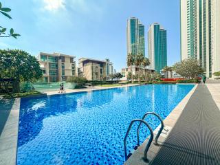 Welhome - Waterfront Views 1BR in the Heart of Al Reem - 8