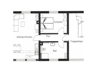 Holiday apartment with 1 bedroom - 1