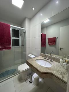 Apto novo, 2 quartos, quadra praia em Santos. - Santos - 2