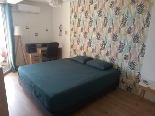 Appartement 2 chambres centre Papeete vue Moorea - 8