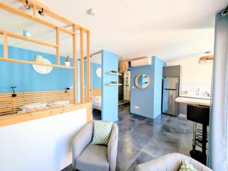 Studio Bleu Cozy - cocon pour 2 à Saint-Gilles - 0