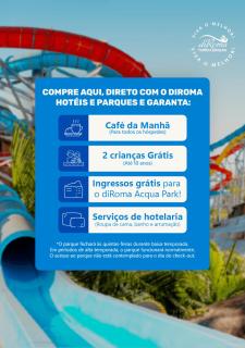 diRoma Resort direto com o Grupo diRoma com acesso ao Acqua Park e Café da manhã - 0