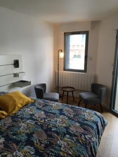 Carteret centre, port avec balcon vue mer - 5