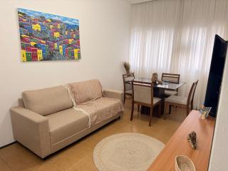 Seu refúgio pé na areia na Barra! 2 quartos - 9