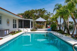 Cocoa Beach Waterfront Home with Tiki Bar and Pool - 0