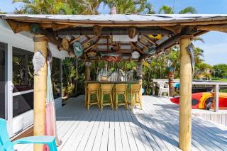 Cocoa Beach Waterfront Home with Tiki Bar and Pool - 2