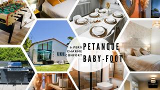 Maison Cosy : Pétanque, Baby-foot & Ping-Pong ! - 0