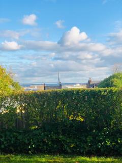 Bel Air Studios-Terrasse couverte-Jardinet-Vue Pont de Normandie-Parking privé - Honfleur - 9