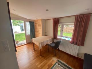 Gemütliches Blockhaus fußläufig zur Messe - 0