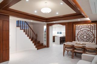 SkyNest, Seoul, Luxury Rooftop Oasis, 3BR, 3BA, Max 8 Guests, Free Pkg, Jamsil, Lotte World Tower View, Room 3 is available only for groups of 7 guests more - 6