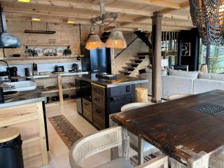 Chalet Eden Roc luxueux avec Jacuzzi et Sauna Privés 6 personnes - 9