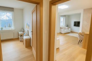 Bright apartment with balcony and view of Medvědín - 4