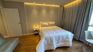 Apto 711 - Elegância com vista parcial da Praia - Santos - 9