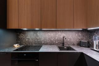 Warm Nordic Townhouse with Sauna & Forest Views - 5