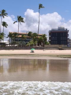 Apartamento Pé na areia com estacionamiento e kit praia - 0