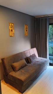 Apartamento Pé na areia com estacionamiento e kit praia - 5