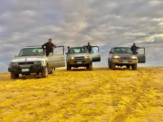 White desert Safari tent - 1