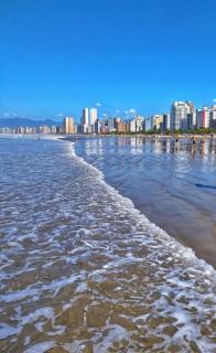 Pé na areia - Blue Beach - Frente ao mar - 3