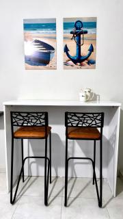 Frente ao mar - Blue Beach - Pé na areia - 1