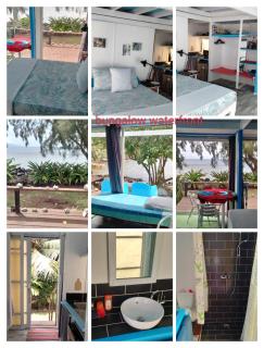 bungalow vue lagon 180 degré, la maison bleue - 9