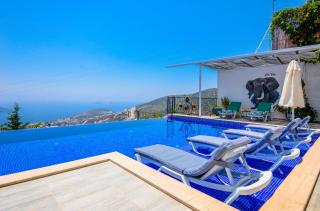 Sea View Villa for 10 People in Kalkan - 7