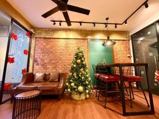 Industrial Concept Melaka Town 6pax- 3BR- wifi - 0