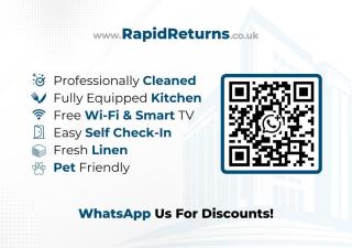 2 Bedroom 2 Bathroom Apartment with Patio in Notting Hill By Rapid Returns - 5