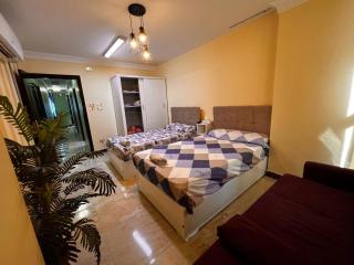 Large Nile View apartment 2 Rooms Air-con Downtown - 5