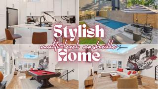 Stylish Multi-Level Retreat Rooftop & Pool Table - 0